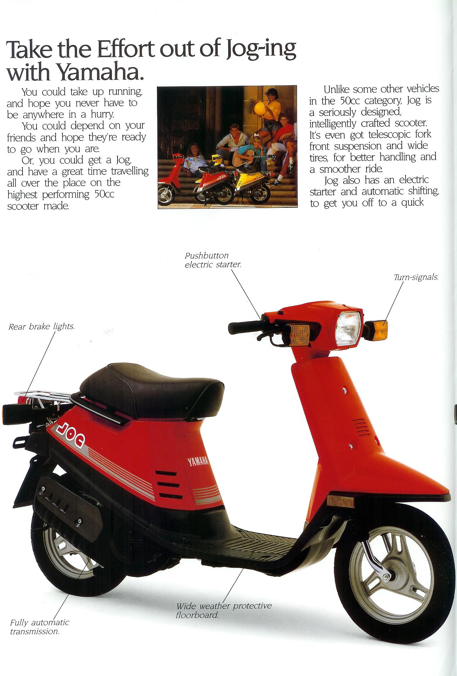 Yamaha Jog CV50 - The Scooter Review