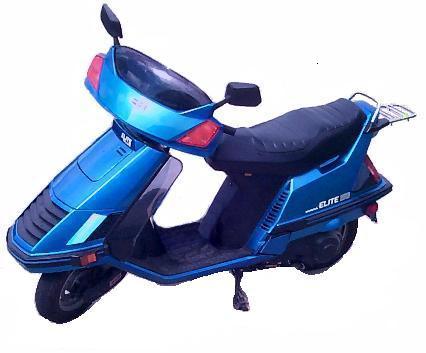 Elite Scooters on Image Honda Elite 150 Deluxe